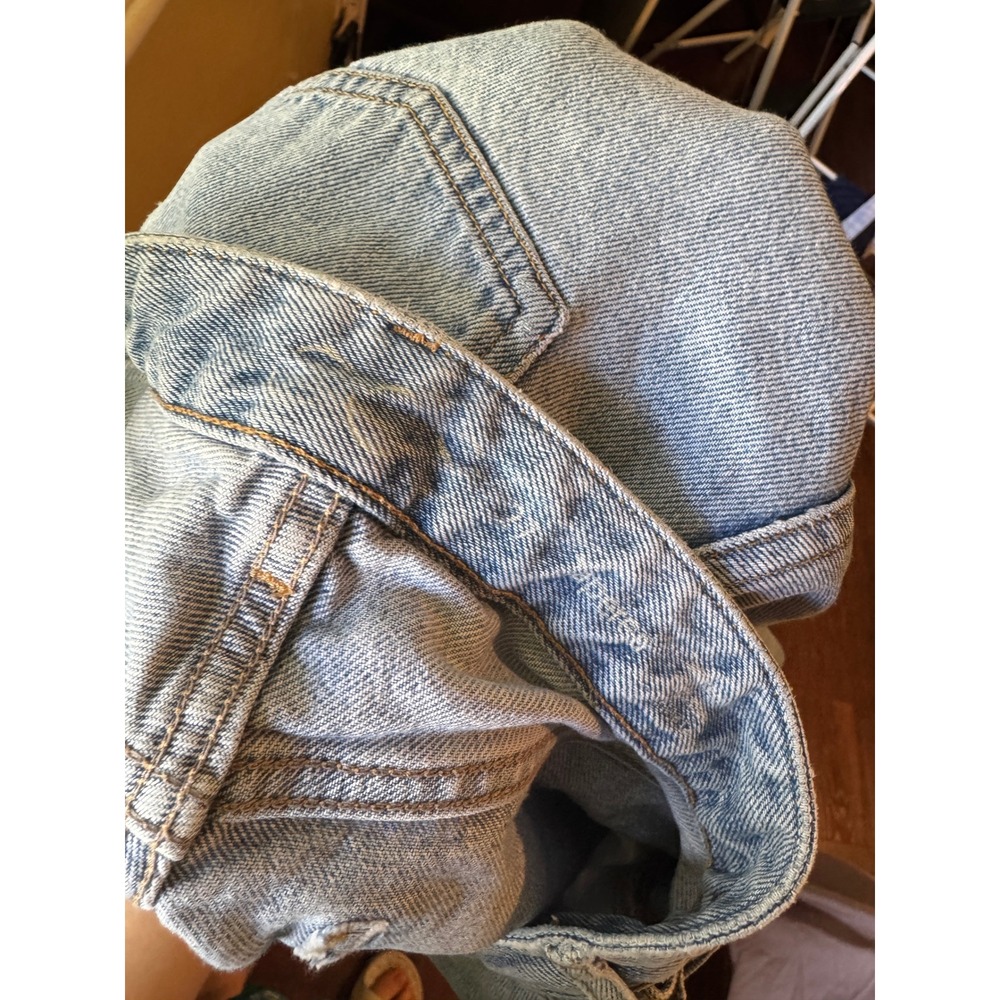COS High Waist Denim Jeans Mom Jeans Light Wash Size 26 - Picture 2 of 6